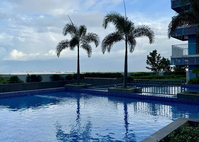 Panoramic Seaview Near Airport Facing The Bay 14h Manila